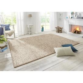 BT Carpet - Hanse Home koberce Ložnicová sada Wolly 102842 Beige Brown - 2 díly: 67x140, 67x250 cm Mujkoberec.cz