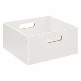 5five Simply Smart Úložný box, MDF, bílý, 31 x 15 cm