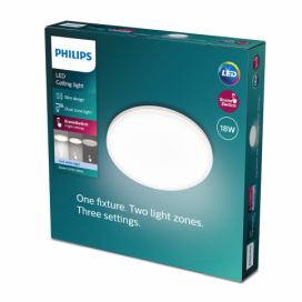 Philips 8719514431942 Ozziet stropní svítidlo LED 18W/2000lm 4000K bílá SceneSwitch