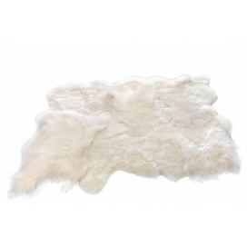 Bílý koberec z ovčí kůže Sheep white - 300*213*12cm J-Line by Jolipa LaHome - vintage dekorace