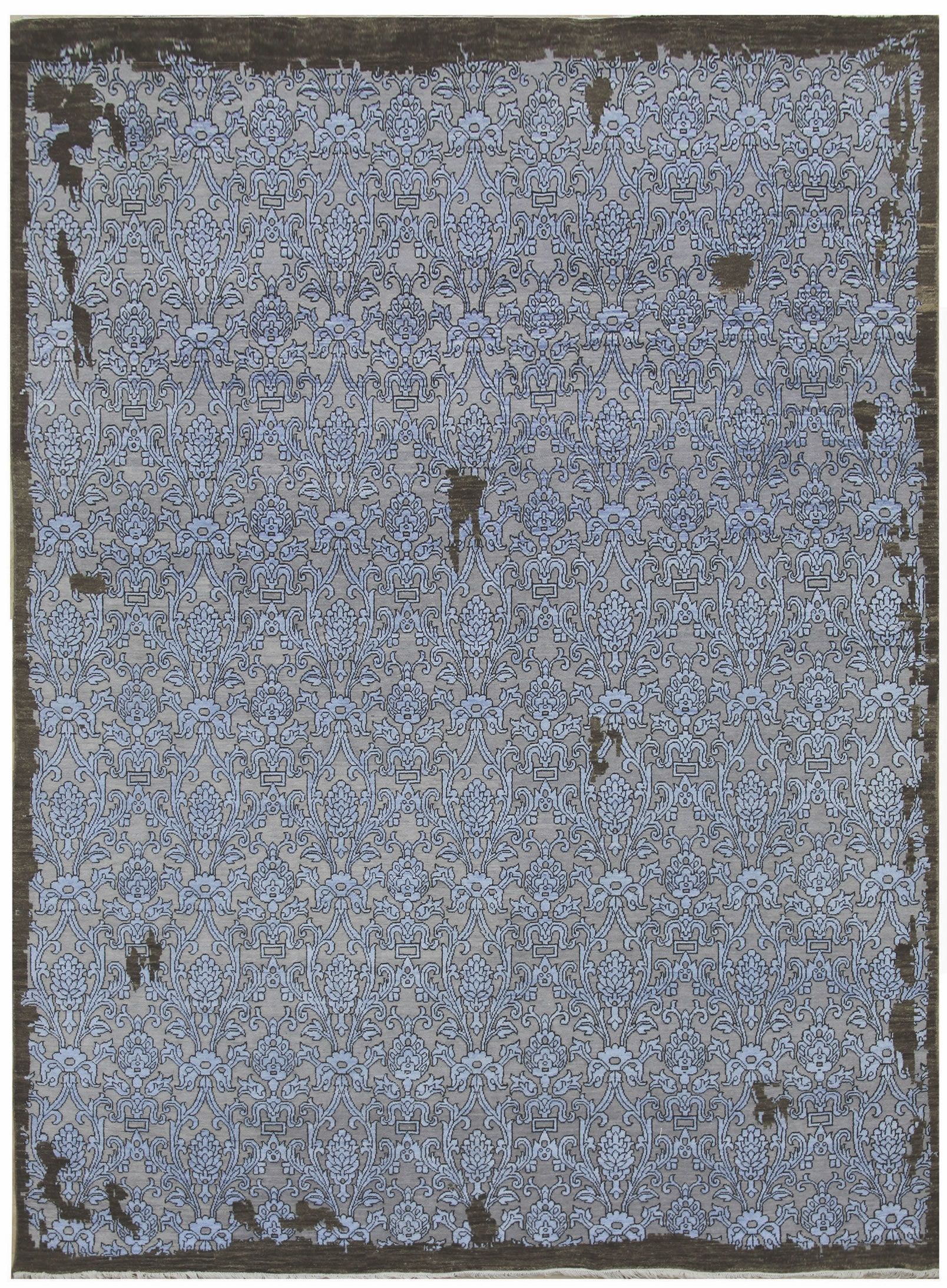 Diamond Carpets koberce Ručně vázaný kusový koberec Diamond DC-M 5 Silver/natural - 180x275 cm - Mujkoberec.cz