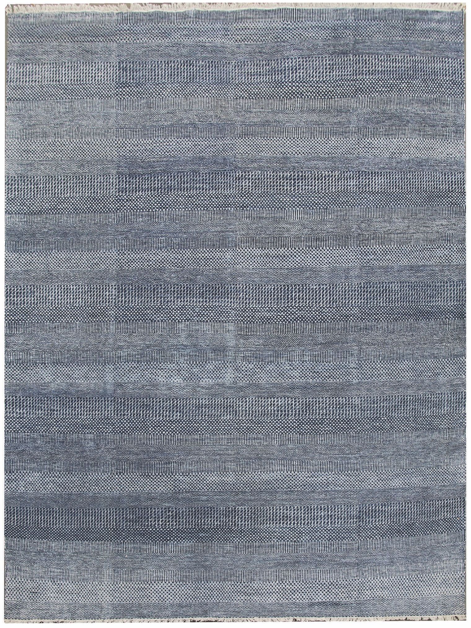 Diamond Carpets koberce Ručně vázaný kusový koberec Diamond DC-MCN Denim blue/silver - 180x275 cm - Mujkoberec.cz
