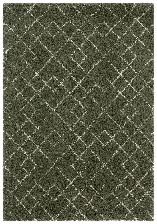 Mint Rugs - Hanse Home koberce Kusový koberec Allure 104394  Olive-Green/Cream - 80x150 cm - Mujkoberec.cz
