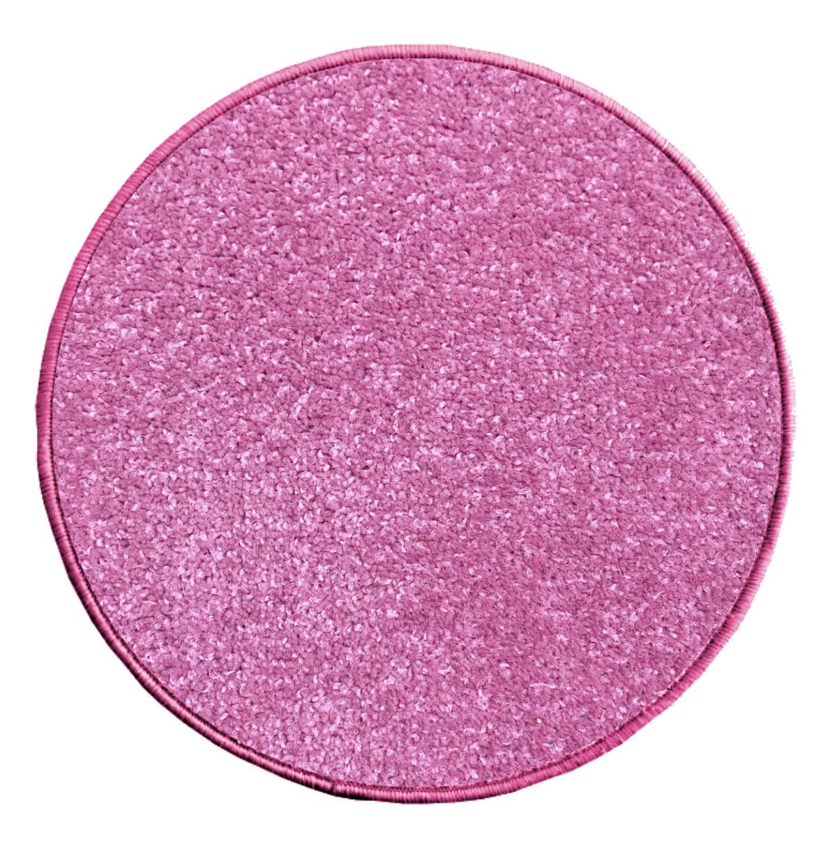 Vopi koberce Kusový koberec Eton růžový 11 kruh - 57x57 (průměr) kruh cm - Mujkoberec.cz