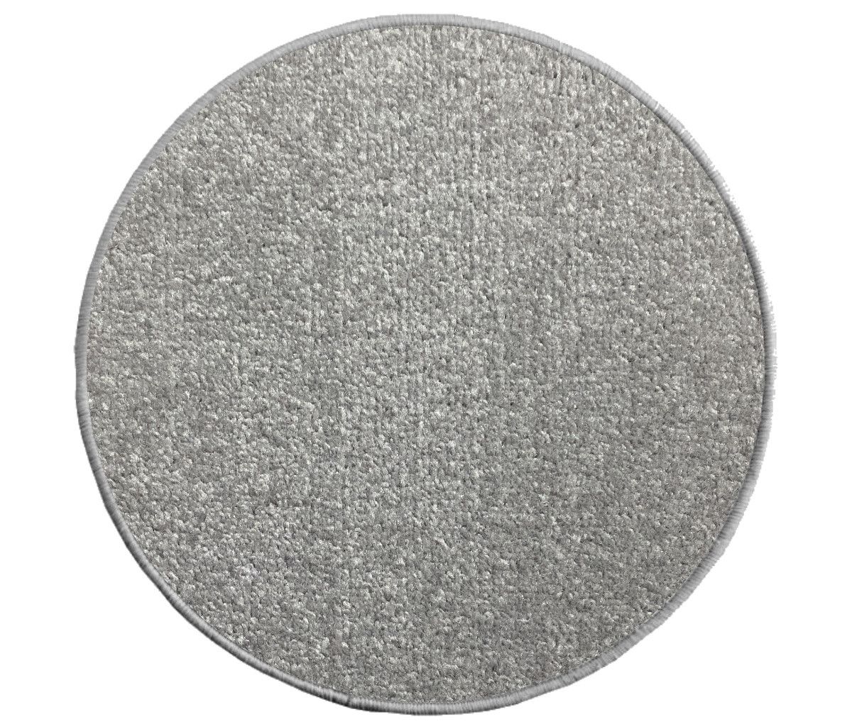Vopi koberce Kusový koberec Eton šedý 73 kruh - 57x57 (průměr) kruh cm - Mujkoberec.cz