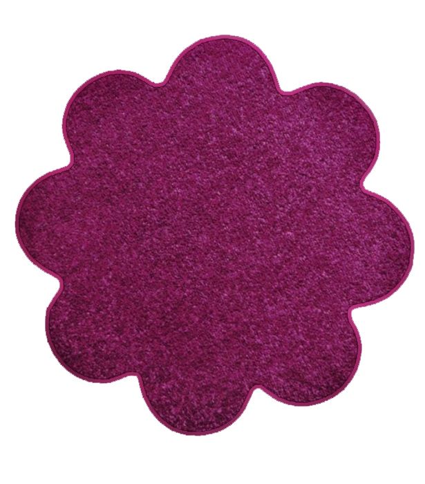 Vopi koberce Kusový koberec Eton fialový květina - 120x120 kytka cm - Mujkoberec.cz