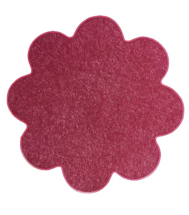 Vopi koberce Kusový koberec Eton růžový květina - 120x120 kytka cm - Mujkoberec.cz