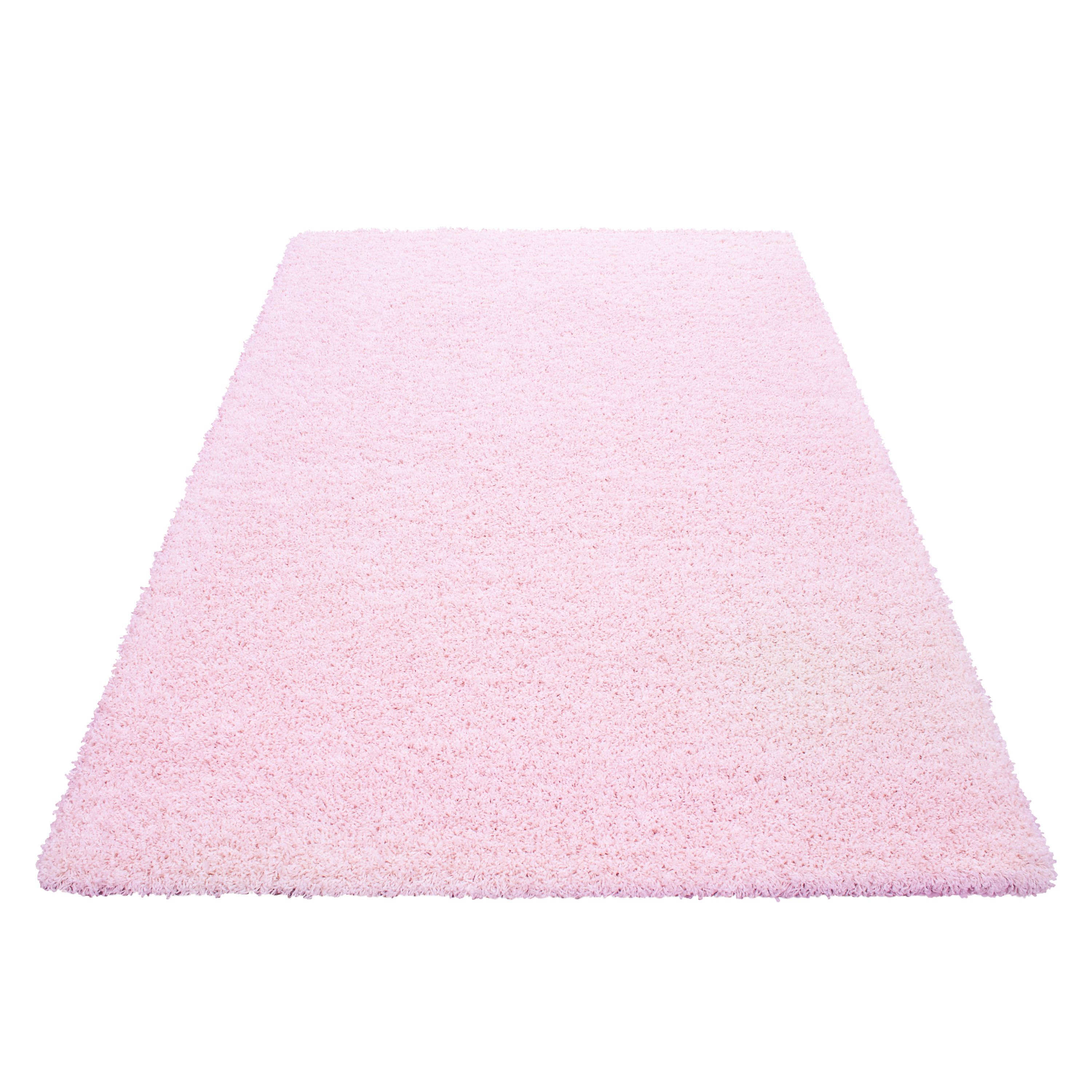 Ayyildiz koberce Kusový koberec Life Shaggy 1500 pink - 60x110 cm - Mujkoberec.cz