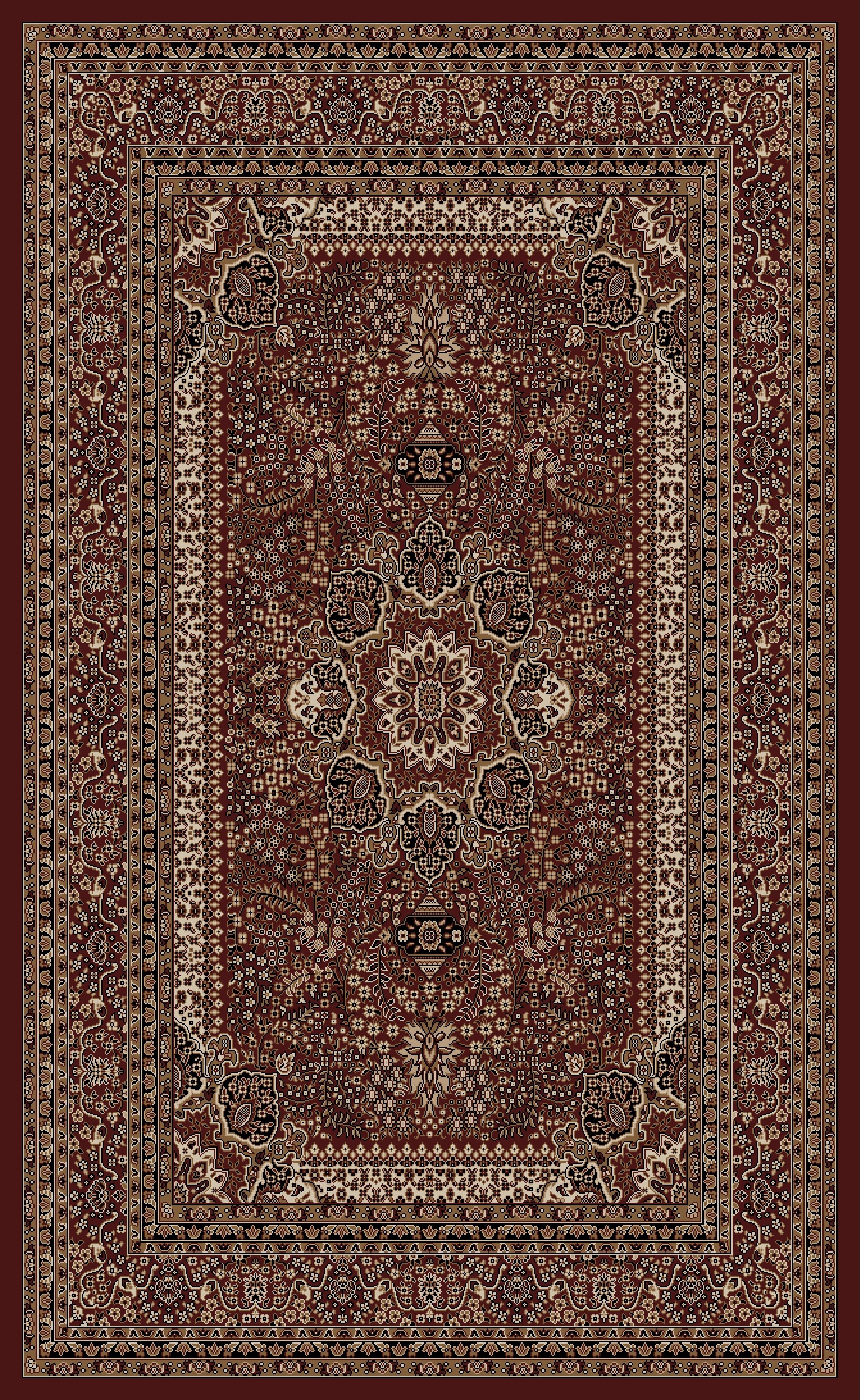 Ayyildiz koberce Kusový koberec Marrakesh 207 red - 120x170 cm - Mujkoberec.cz
