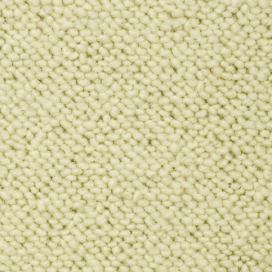 AKCE: 100x370 cm Metrážový koberec Alfawool 86 bílý - Rozměr na míru bez obšití cm