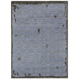 Diamond Carpets koberce Ručně vázaný kusový koberec Diamond DC-M 5 Silver/natural - 180x275 cm Mujkoberec.cz