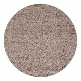 Ayyildiz koberce Kusový koberec Dream Shaggy 4000 beige kruh - 120x120 (průměr) kruh cm