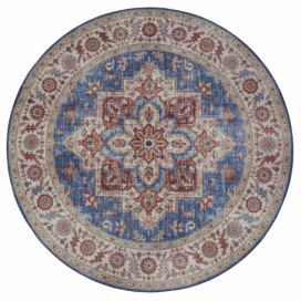 Nouristan - Hanse Home koberce Kusový koberec Asmar 104001 Jeans/Blue kruh - 160x160 (průměr) kruh cm Mujkoberec.cz