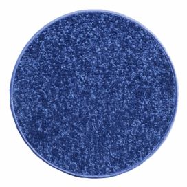 Vopi koberce Kusový koberec Eton modrý 82 kruh - 57x57 (průměr) kruh cm Mujkoberec.cz