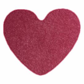 Vopi koberce Kusový koberec Eton růžový srdce - 100x120 srdce cm Mujkoberec.cz