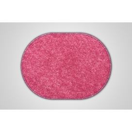 Vopi koberce Kusový koberec Eton růžový ovál - 57x120 cm Mujkoberec.cz