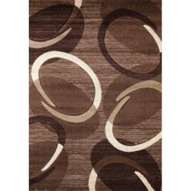 Spoltex koberce Liberec Kusový koberec Florida brown 9828 - 120x170 cm