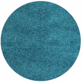 Ayyildiz koberce Kusový koberec Life Shaggy 1500 tyrkys kruh - 80x80 (průměr) kruh cm