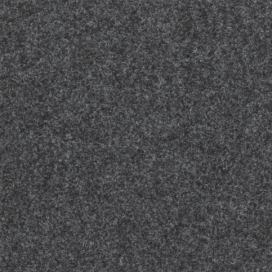 Metrážový koberec Omega Cfl 55142 tm. šedá, zátěžový - Bez obšití cm