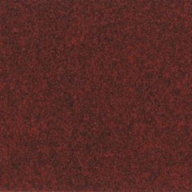 Metrážový koberec Omega Cfl 55189 červená, zátěžový - Bez obšití cm