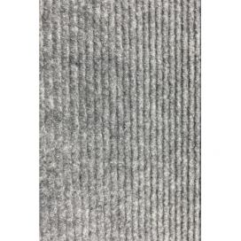 Vopi koberce Běhoun na míru Quick step šedý - šíře 60 cm