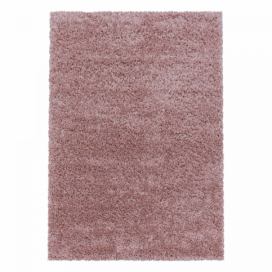 Ayyildiz koberce Kusový koberec Sydney Shaggy 3000 rose - 60x110 cm