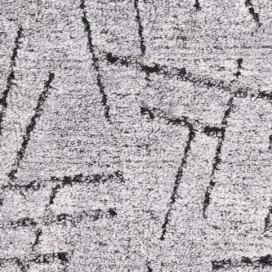 AKCE: 60x300 cm Metrážový koberec Symphony 93 Světle šedá - Rozměr na míru bez obšití cm