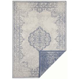 NORTHRUGS - Hanse Home koberce Kusový koberec Twin Supreme 103871 Cebu Blue/Cream – na ven i na doma - 80x150 cm