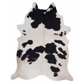 Obsession koberce Kusový koberec Toledo 190 black white - 155x190 tvar kožešiny cm