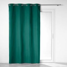 Douceur d\'intérieur Závěs do obývacího pokoje OBSCURE, BLACKOUT, 140 x 260 cm, zelený