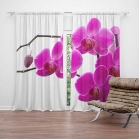 Závěs SABLIO - Fialové orchideje
