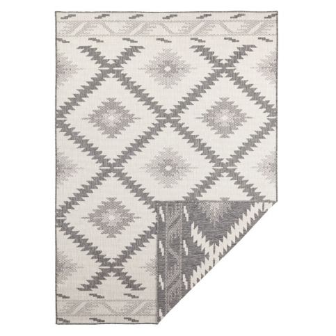 NORTHRUGS - Hanse Home koberce Kusový koberec Twin Supreme 103428 Malibu grey creme – na ven i na doma - 80x150 cm Mujkoberec.cz