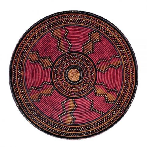 Oriental Weavers koberce Kusový koberec Zoya 418 X kruh – na ven i na doma - 120x120 (průměr) kruh cm Mujkoberec.cz
