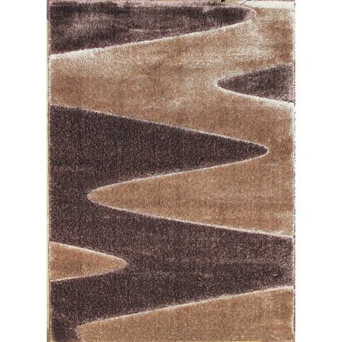 Berfin Dywany Kusový koberec Seher 3D 2652 Brown Beige - 120x180 cm Mujkoberec.cz