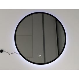 Comad Koupelnové zrcadlo Luna FI800 černé Houseland.cz