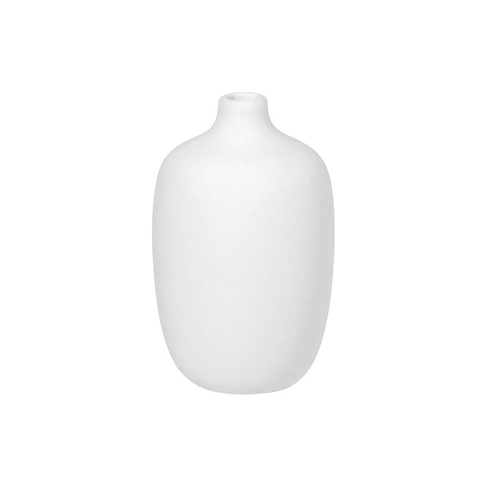 Bílá keramická váza Blomus, výška 13 cm - Bonami.cz