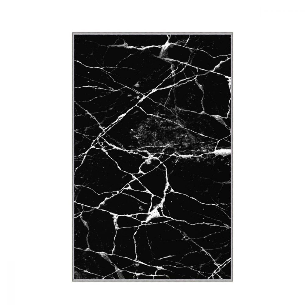 Conceptum Hypnose Koberec Black Marble 80x150 cm černý - Houseland.cz