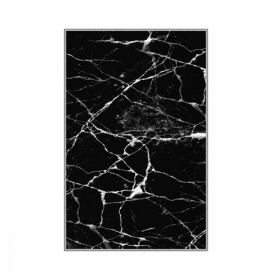 Conceptum Hypnose Koberec Black Marble 80x150 cm černý Houseland.cz
