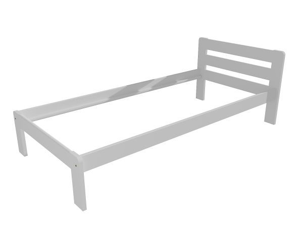 Dětská postel VMK002A bílá, 90x200 cm - FORLIVING