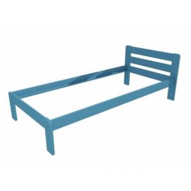 Dětská postel VMK002A modrá, 90x200 cm