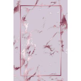 Conceptum Hypnose Koberec Mohyla 50x80 cm růžový