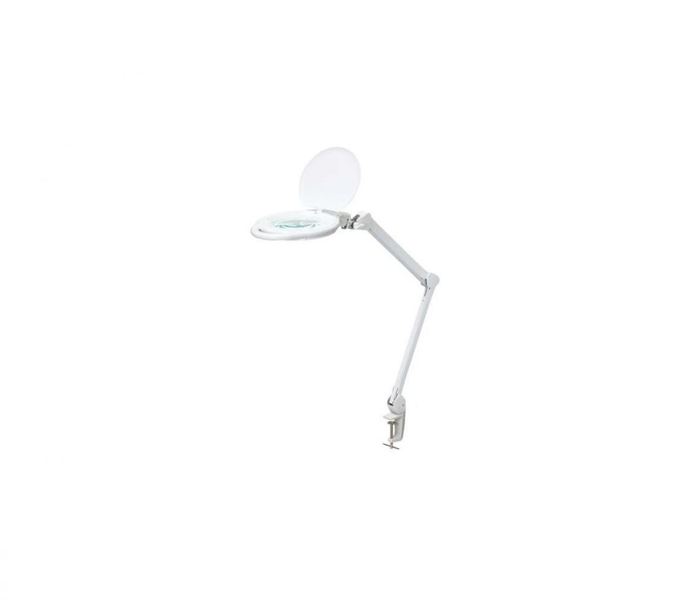 Geti LED Stmívatelná stolní lampa s lupou LED/10W/230V bílá  -  Svět-svítidel.cz