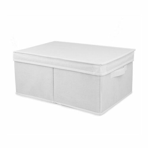 Compactor Skládací úložná kartonová krabice Wos, 30 x 43 x 19 cm, bílá - 4home.cz