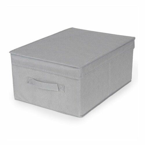 Compactor Skládací úložný kartonový box Wos, 30 x 43 x 19 cm, šedá - 4home.cz