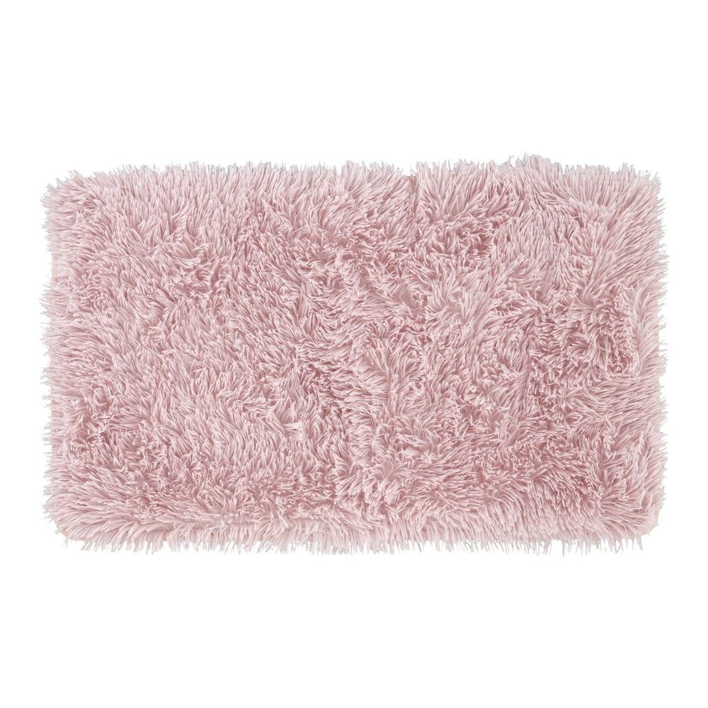 Růžová koupelnová předložka 80x50 cm Cuddly - Catherine Lansfield - Bonami.cz