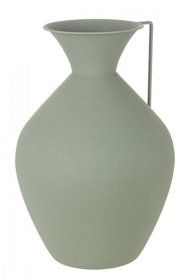 BIZZOTTO Zelená váza RHYTON 37cm - iodesign.cz