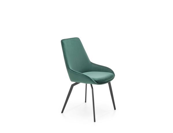 Jídelní židle K479 tmavě zelená - FORLIVING