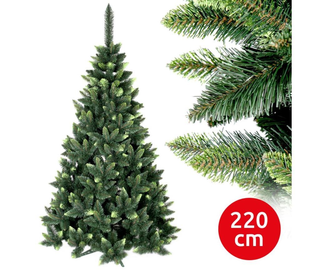  Vánoční stromek SEL 220 cm borovice  -  Svět-svítidel.cz