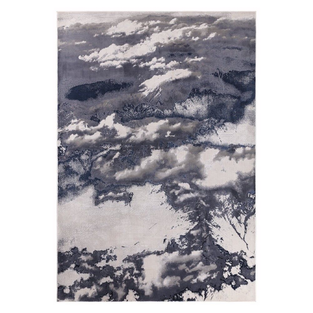 Modro-šedý koberec 150x80 cm Aurora - Asiatic Carpets - Bonami.cz