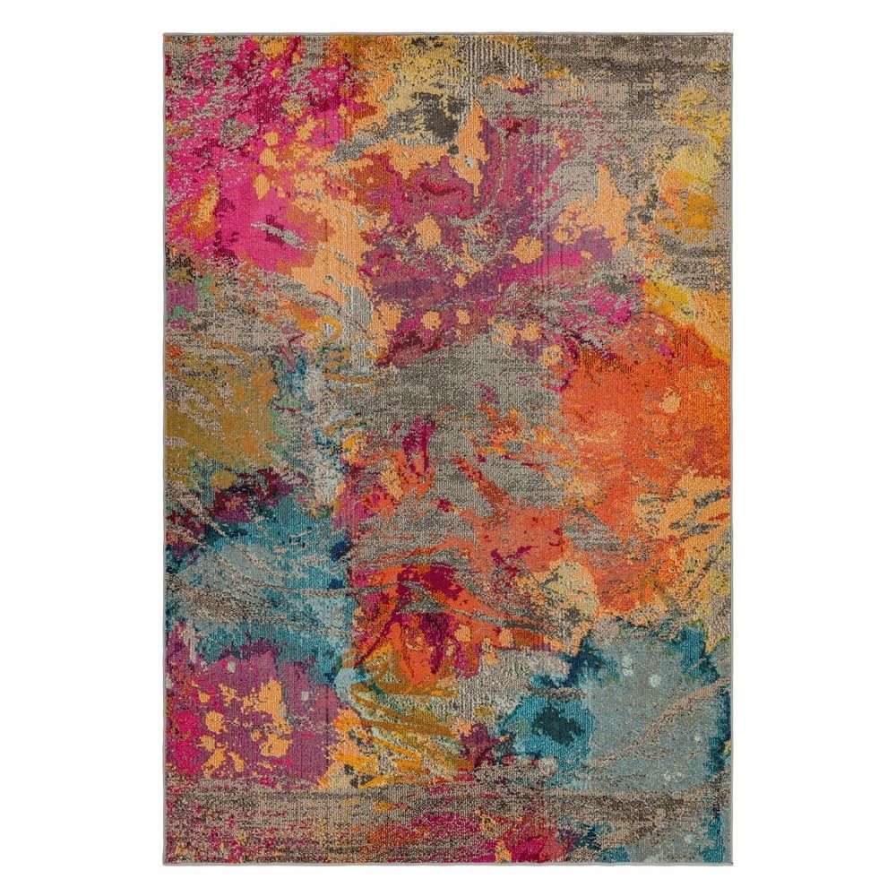 Červený koberec 150x80 cm Colores Cloud - Asiatic Carpets - Bonami.cz